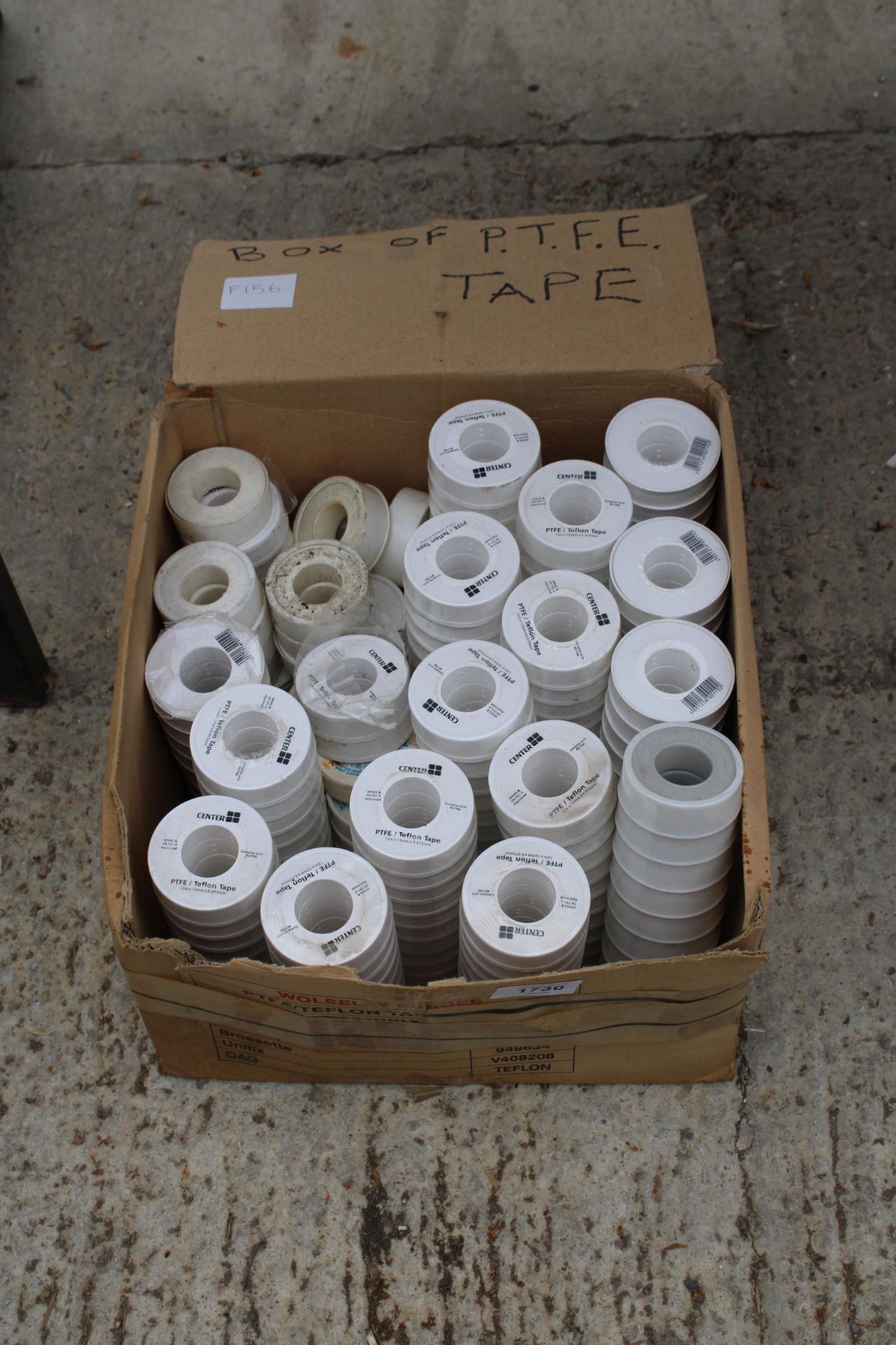 A LARGE QUANTITY OF PTFE TAPE