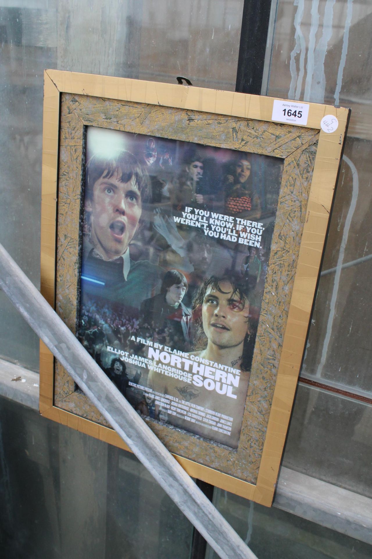 A FRAMED 'NOTHERN SOUL' FILM POSTER