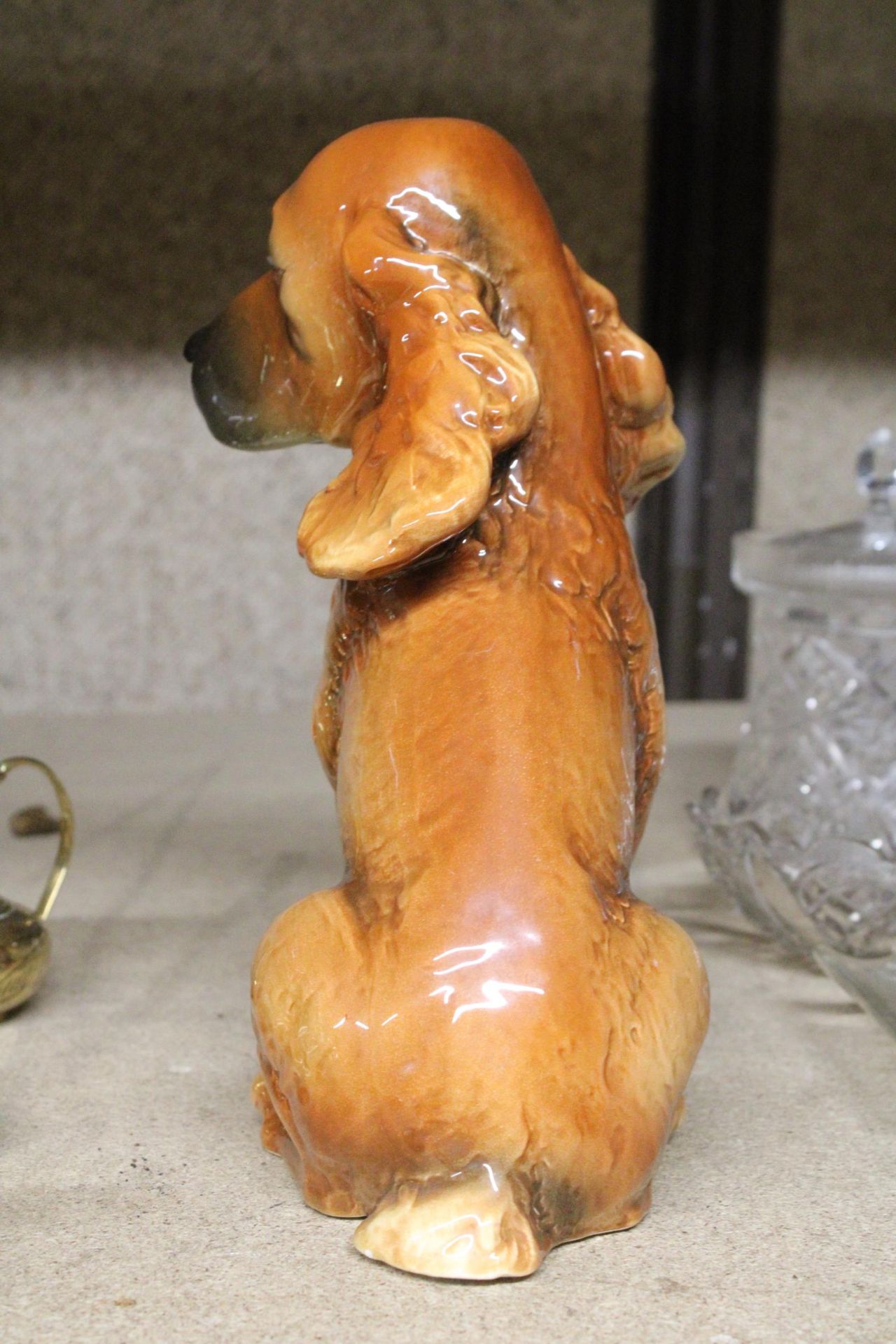 A LARGE GOEBEL MODEL OF A COCKER SPANIEL, HEIGHT 28CM - Image 4 of 4