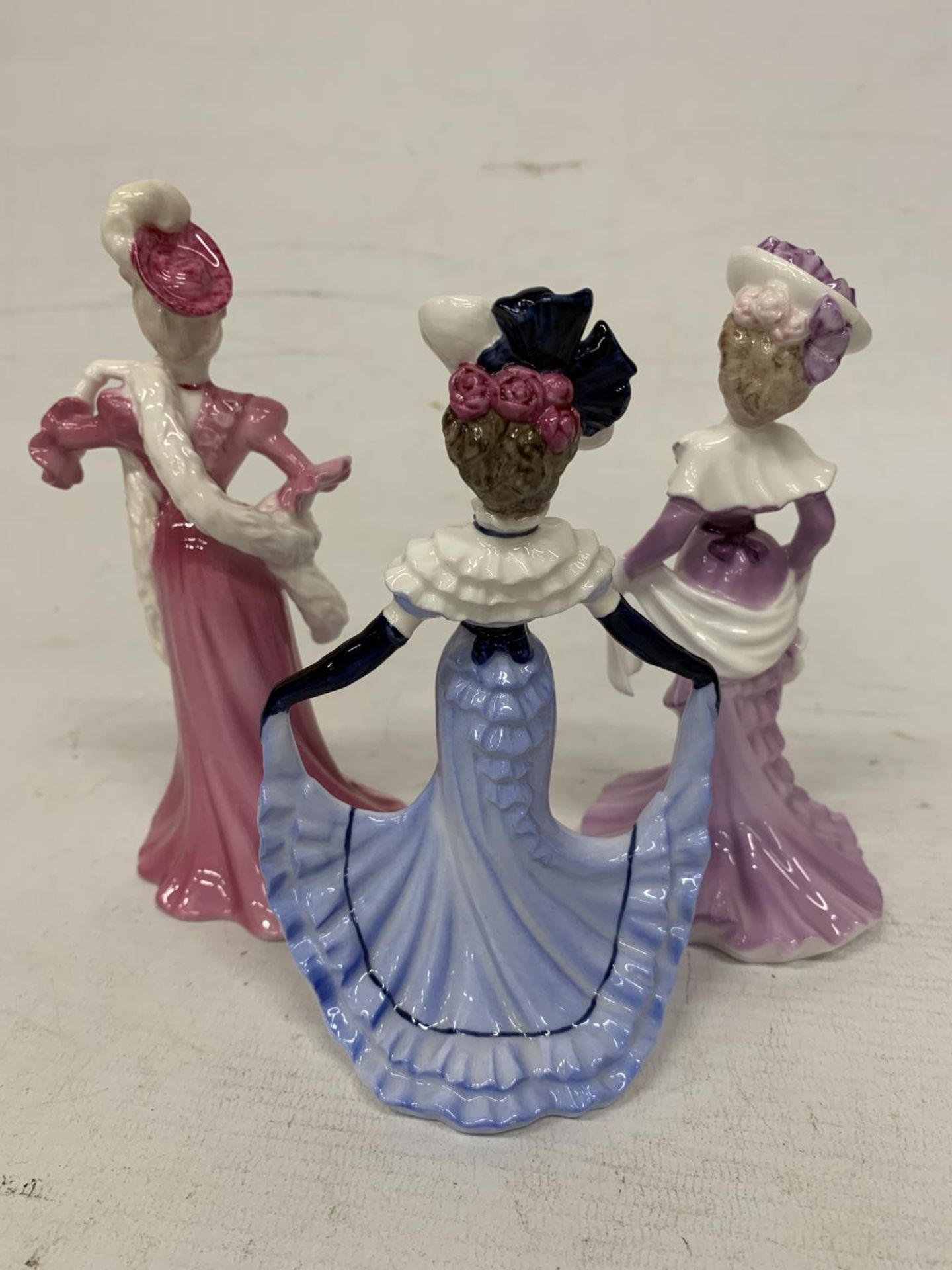 THREE COALPORT FIGURINES "LADY GRACE" "LADY LILIAN" AND "LADY ROSE" - Image 3 of 4