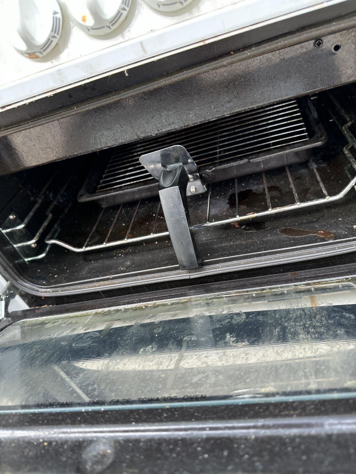 A WHITE CANNON GAS OVEN AND HOB - Image 3 of 4