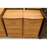 A PAIR OF ALSTONS BEDSIDE CHESTS