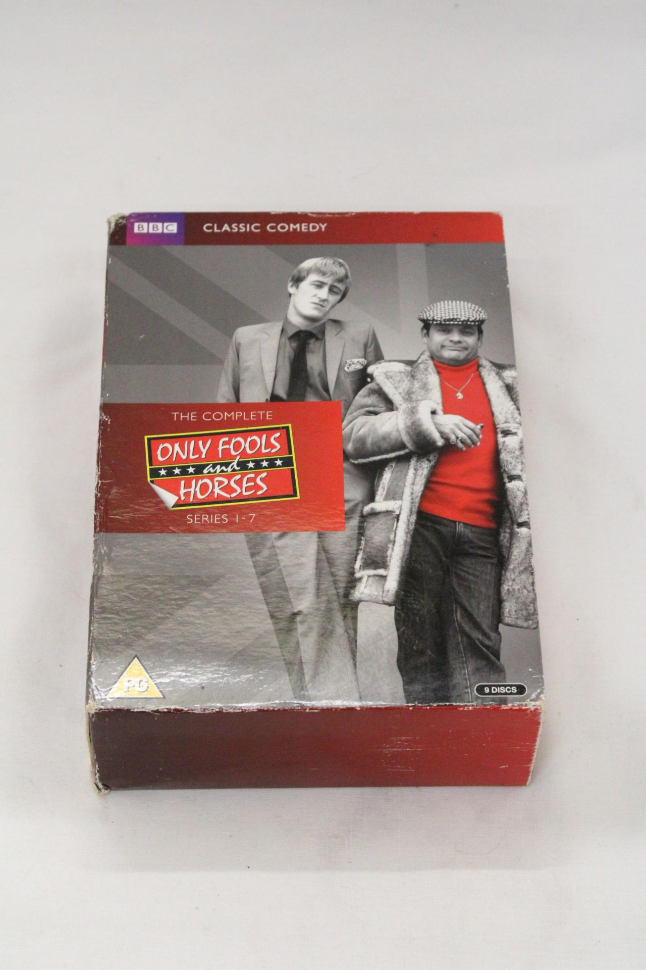 A COMPLETE SERIES (ONE - SEVEN) ONLY FOOLS AND HORSES DVDS