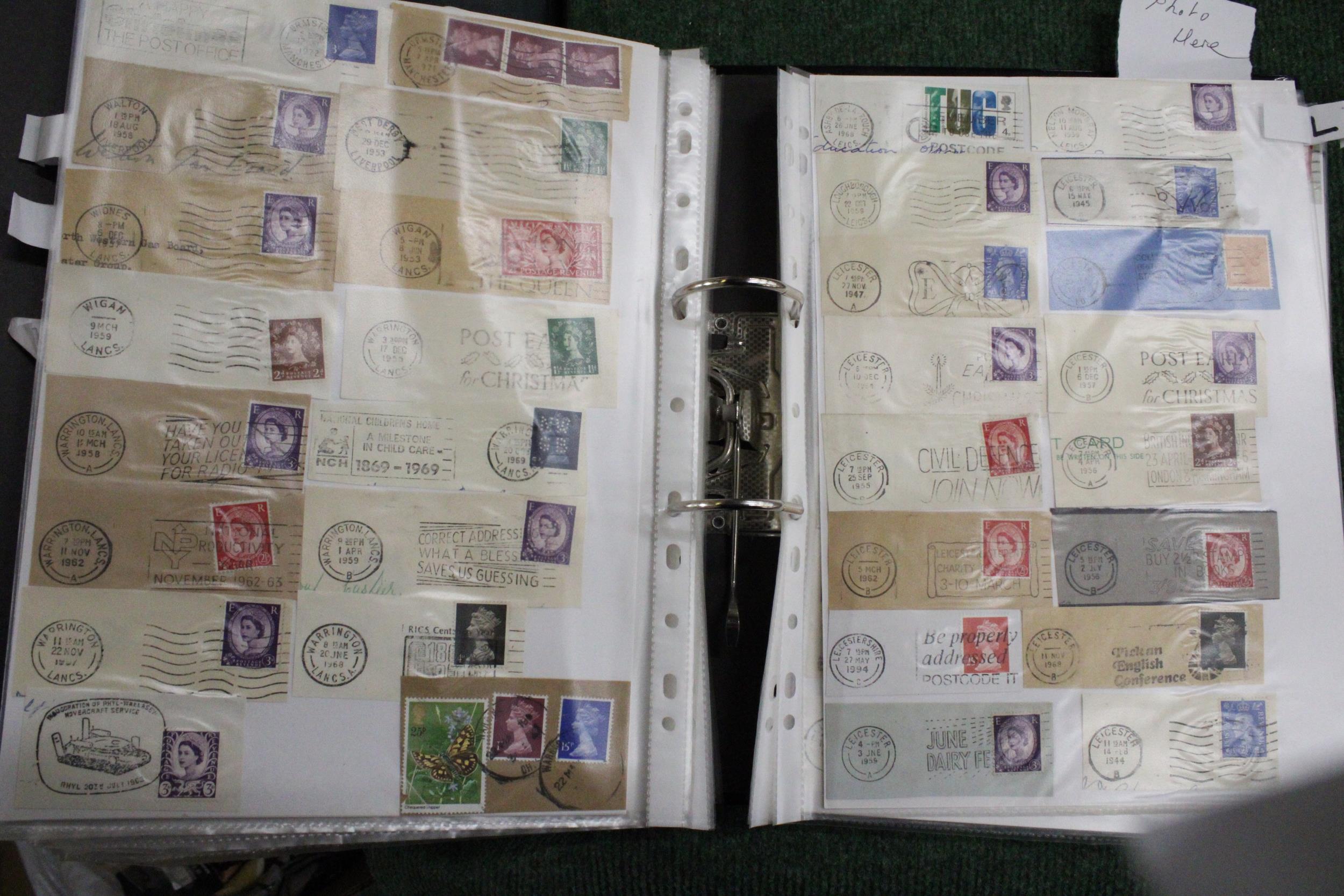 AN ALBUM CONTAINING A COLLECTION OF POSTAL HISTORY STAMPS - Image 4 of 5