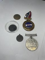 VARIOUS MEDALS AND TOKENS