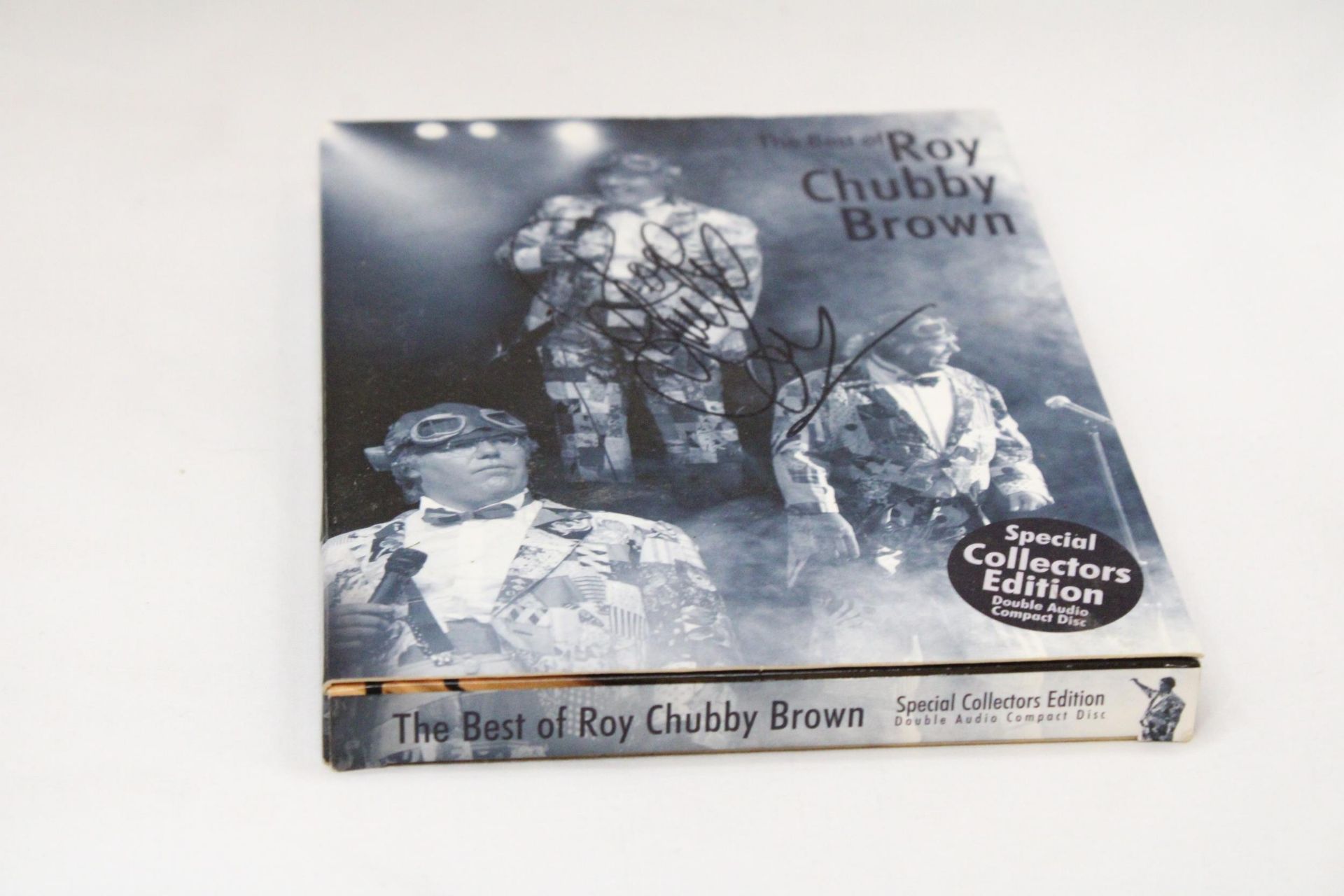 A SPECIAL DOUBLE COLLECTORS EDITION DVD OF THE BEST OF ROY CHUBBY BROWN, SIGNED TO THE FRONT - Image 2 of 4