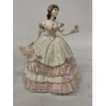 A COALPORT FIGURINE "OLIVIA" COALPORT HEIRLOOM FIGURINE OF THE YEAR 1997 ISSUED STRICTLY TO 1997