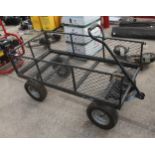 A GARDEN TROLLEY NO VAT