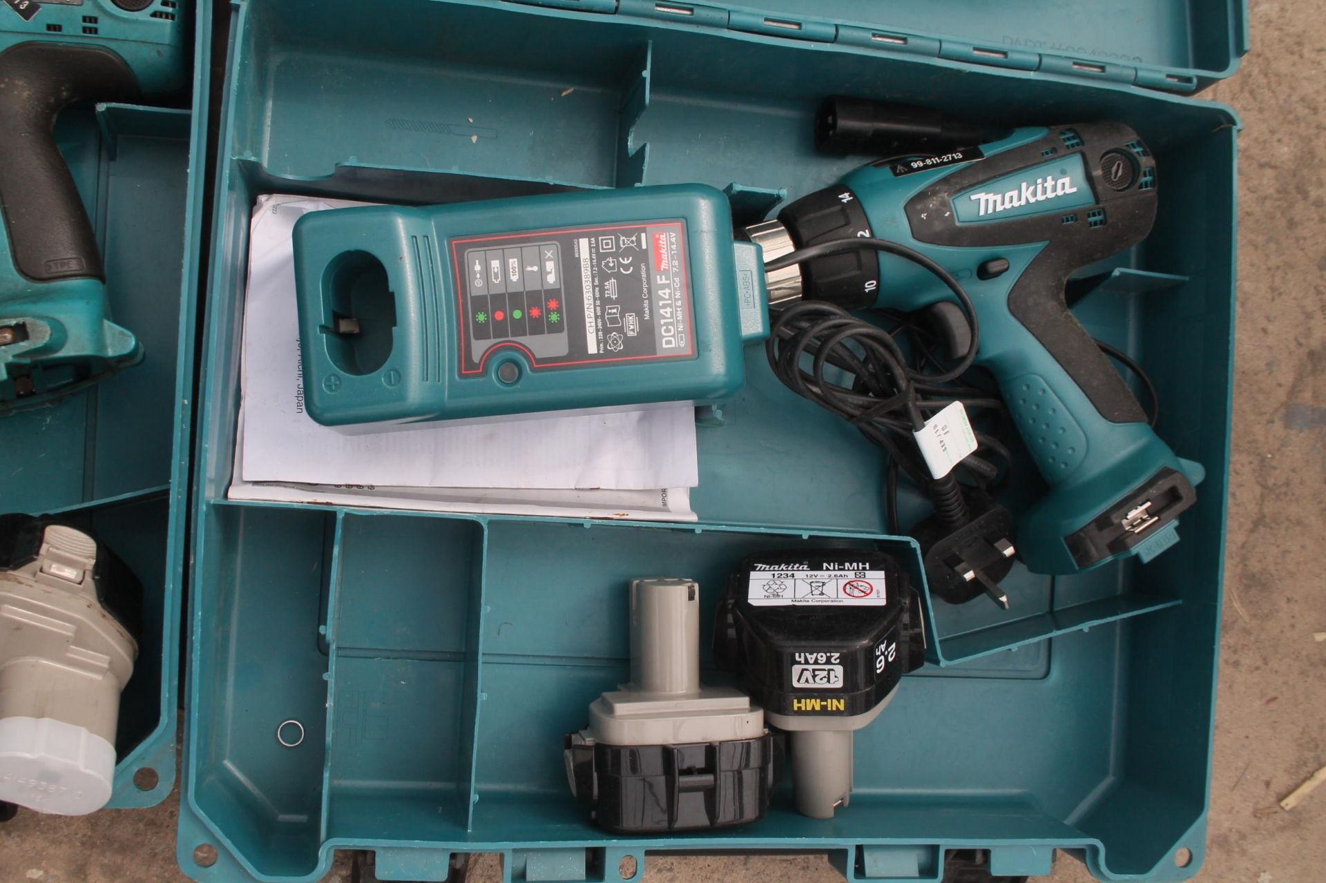 3 MAKITA BATTERY DRILLS + VAT - Image 4 of 4