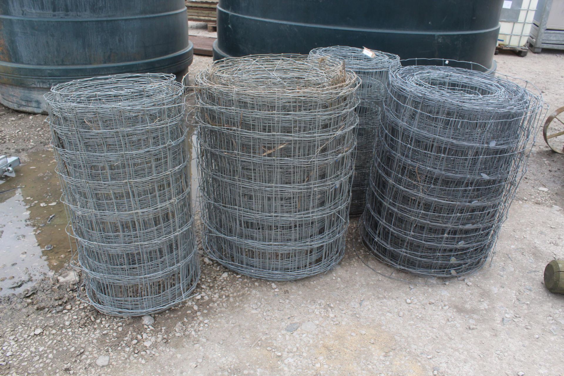 4 ROLLS OF SHEEP NETTING + VAT