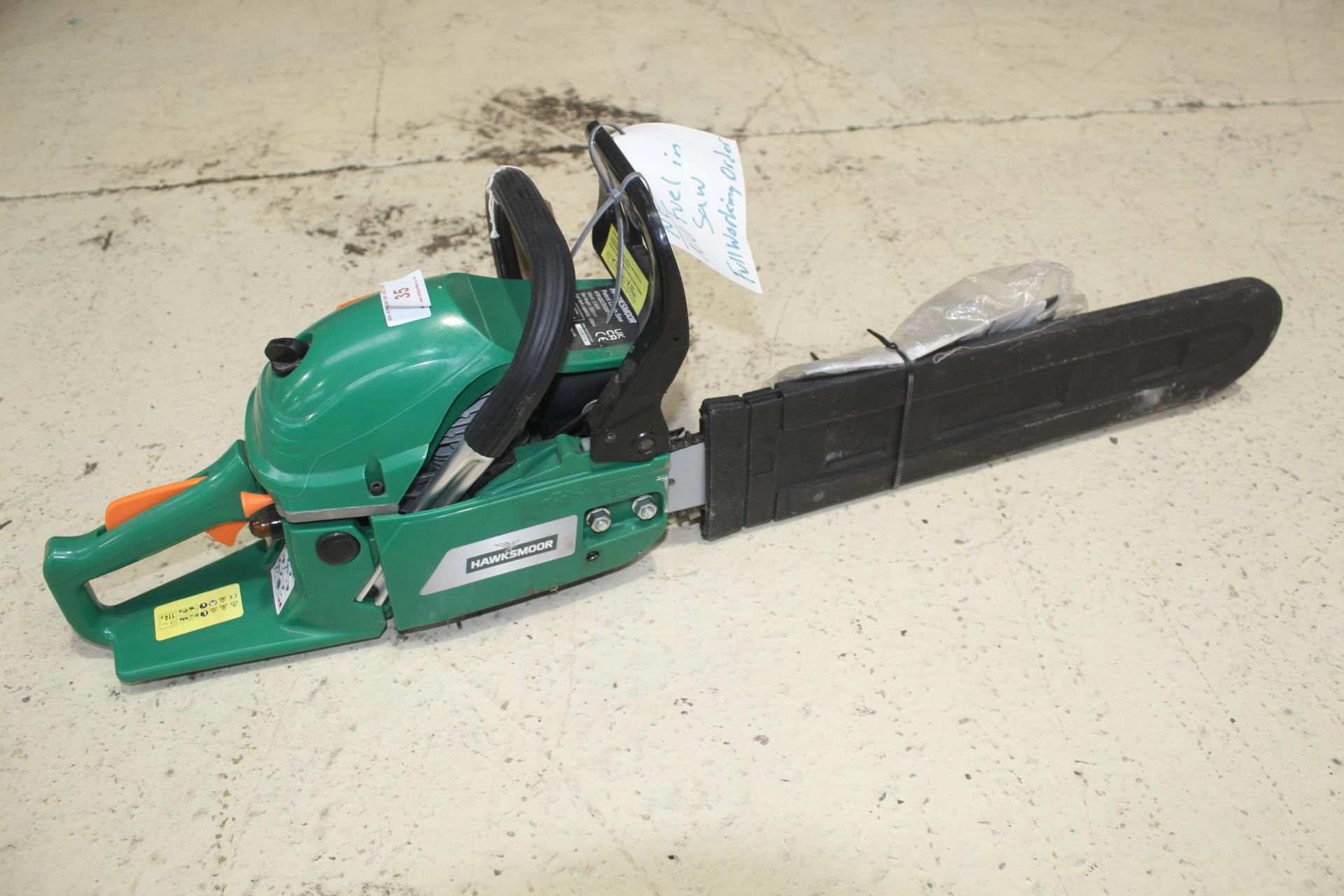 NEW HAWKSMOOR 20" PETROL CHAINSAW NO VAT - Image 2 of 3