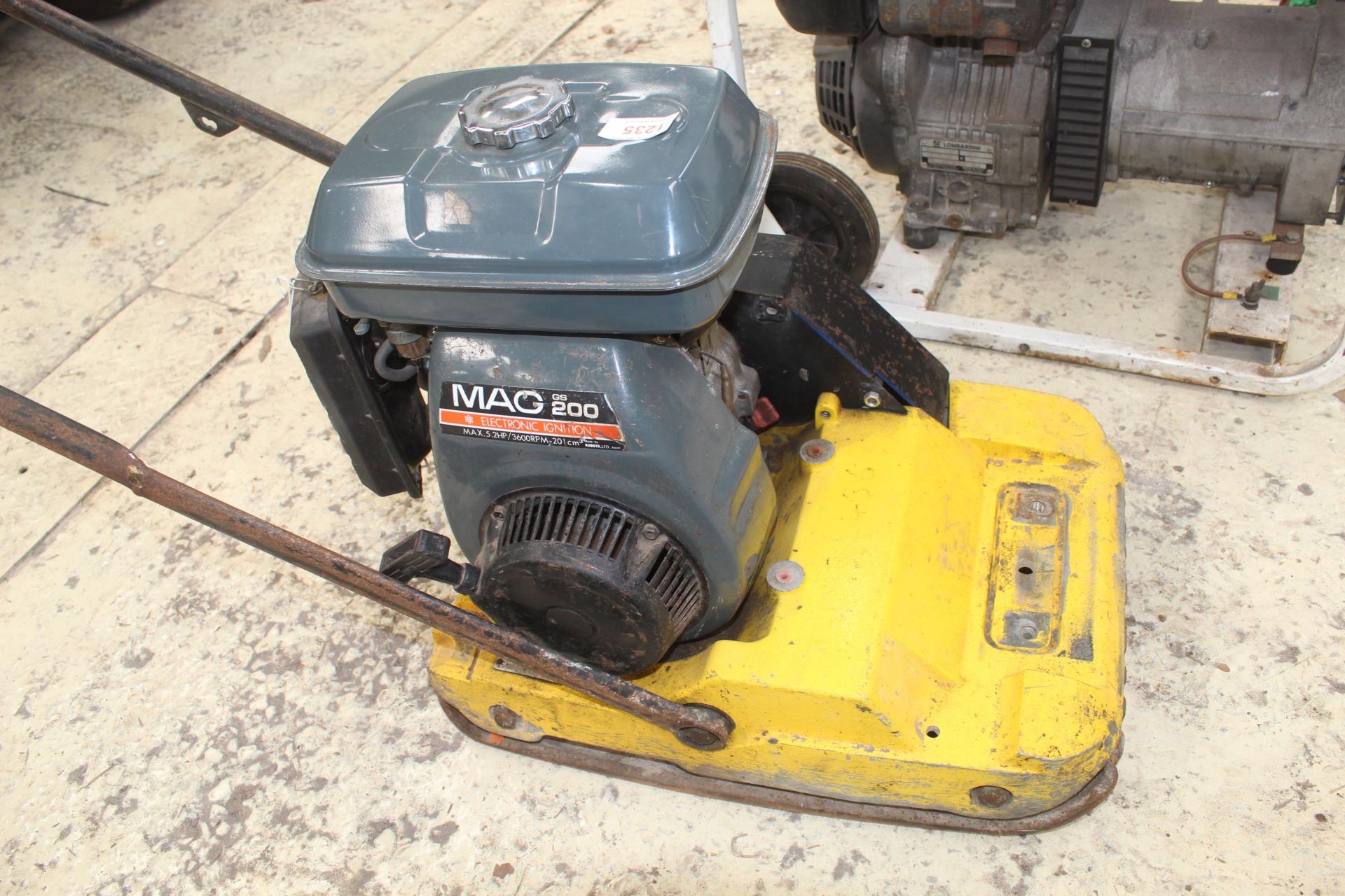 KUBOTA ENGINE WACKER PLATE IN WORKING ORDER NO VAT - Image 2 of 3