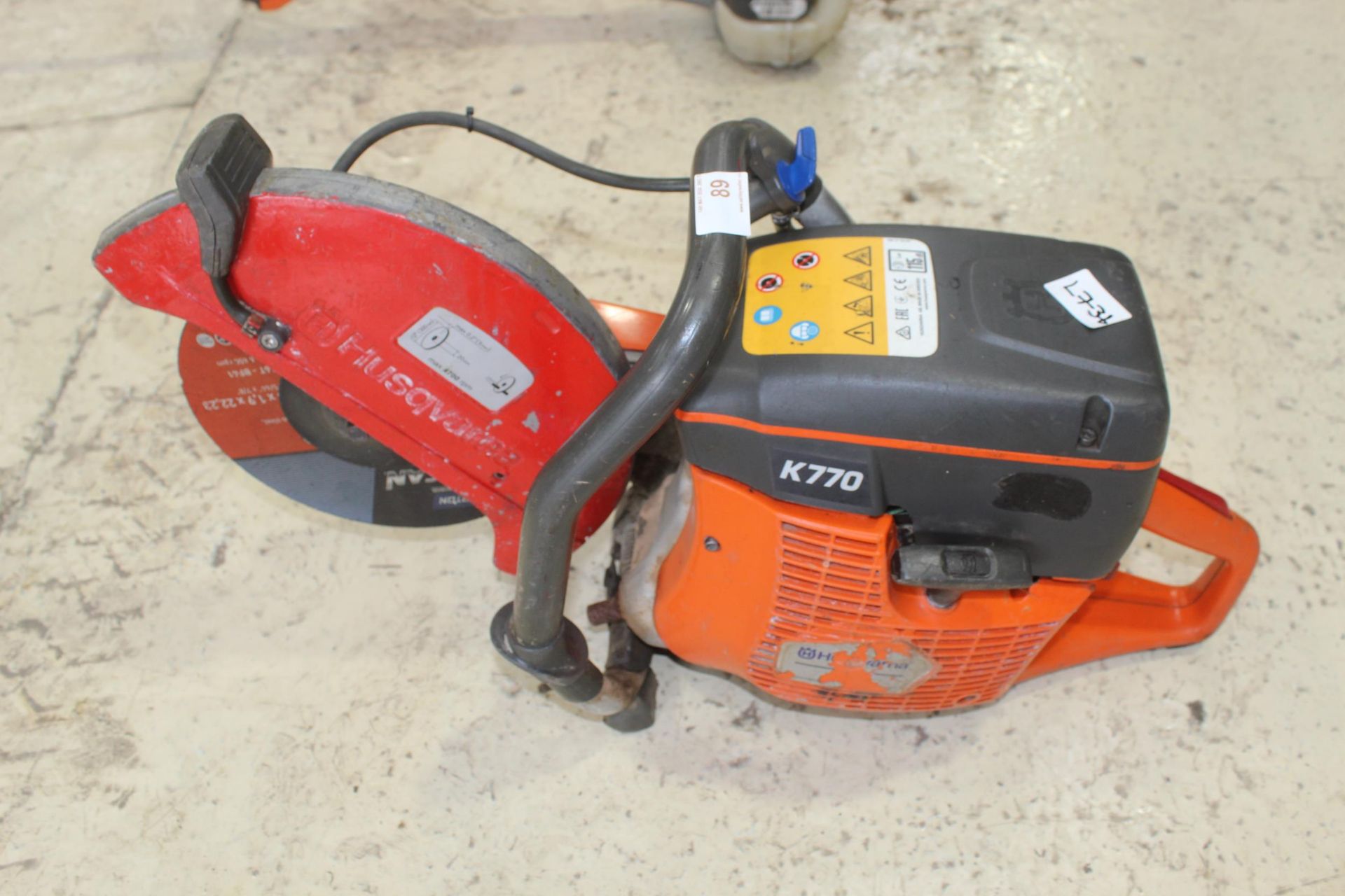 HUSQVARNA K770 DISC CUTTER + VAT