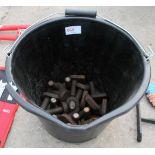 BUCKET OF WELD ON HOOKS + VAT