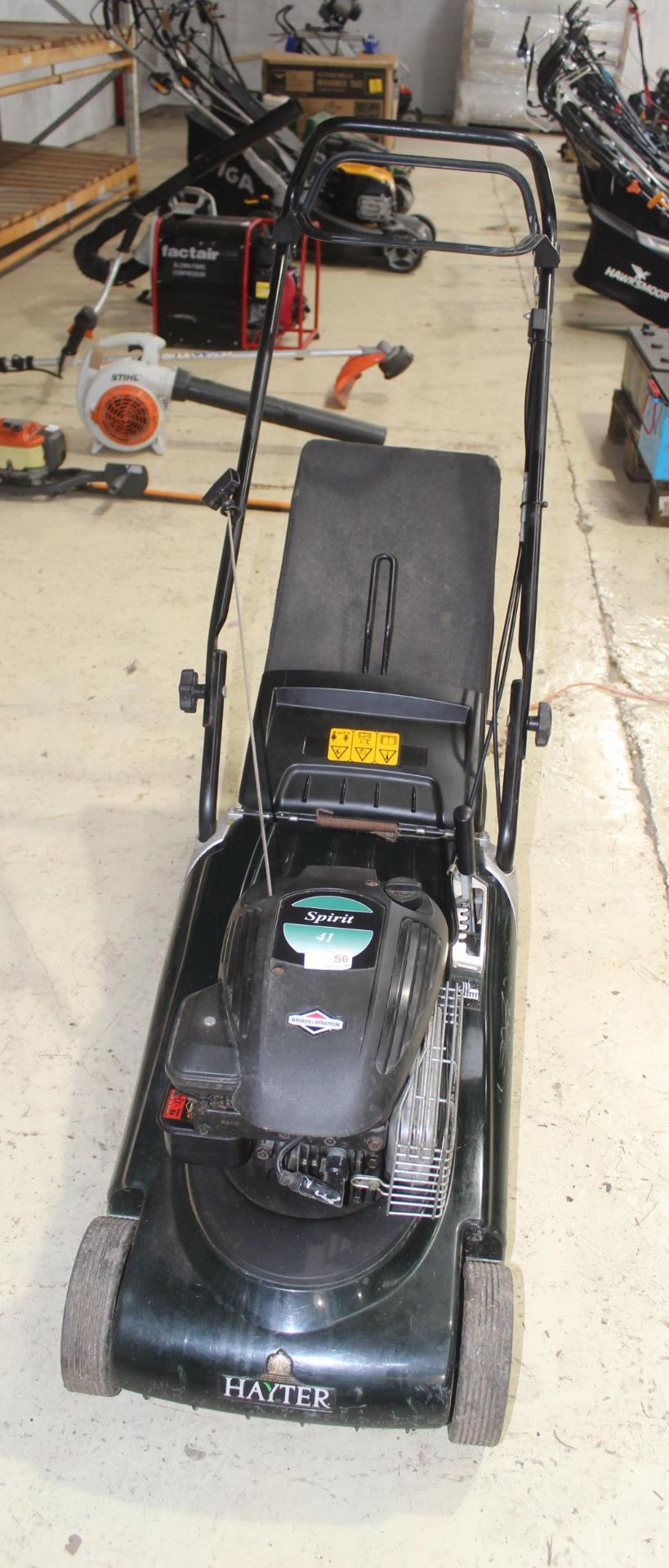 HAYTER 16" SPRITE PETROL ROLLER SELF PROPELLED MOWER NO VAT