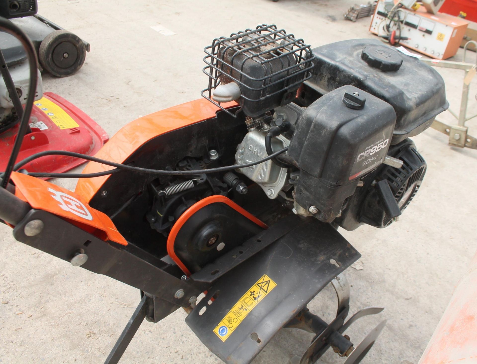 HUSQVARNA ROTAVATOR + VAT - Image 3 of 3