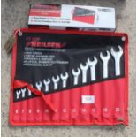 NEW 12 PIECE COMBINATION SPANNER SET NO VAT