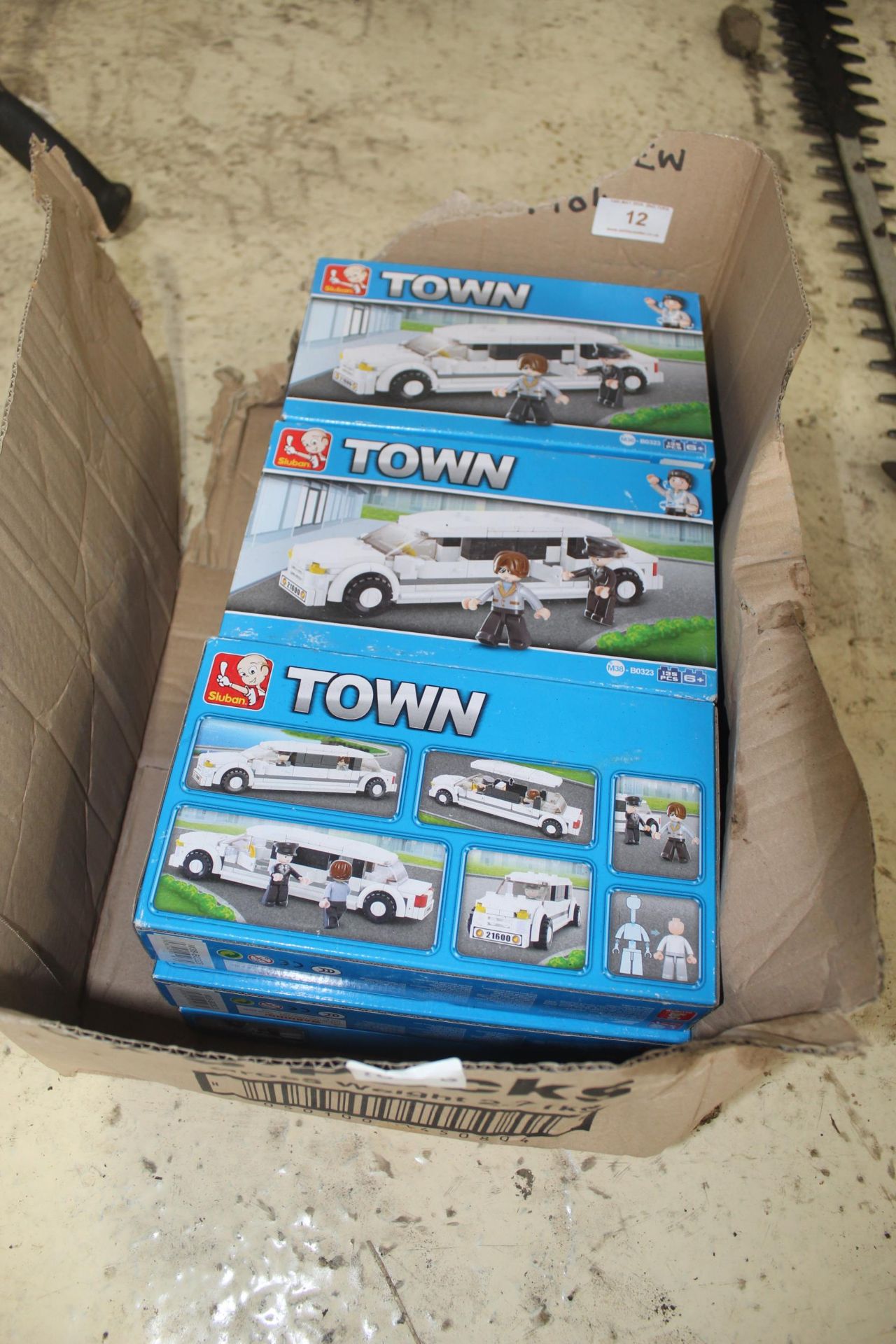 10 BOXES OF NEW TOWN PLAY SETS NO VAT
