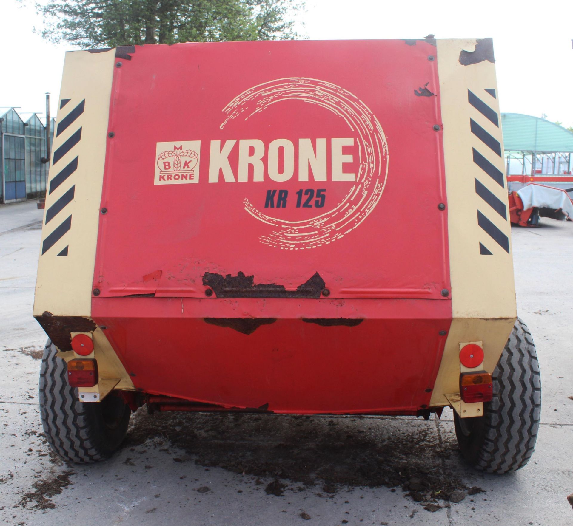 KRONE 125 ROUND BALER WORKING ORDER + VAT - Image 3 of 5