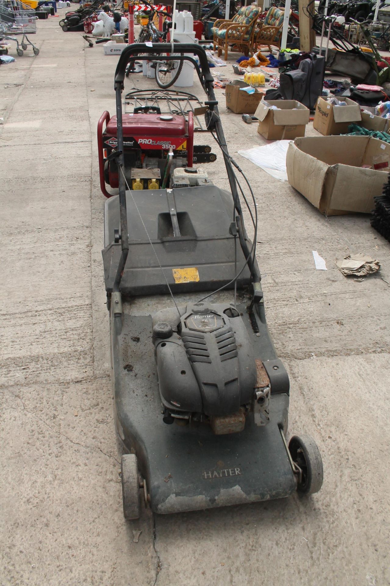 HAYTER HARRIER 56 MOWER + VAT