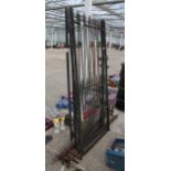 2 METAL GATES NO VAT