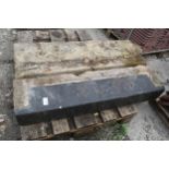 2 STONE LINTELS + VAT