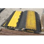 6 ROAD CABLE RAMPS / SPEED BUMP + VAT