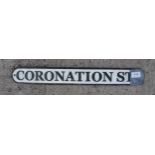 CORONATION ST CAST SIGN + VAT