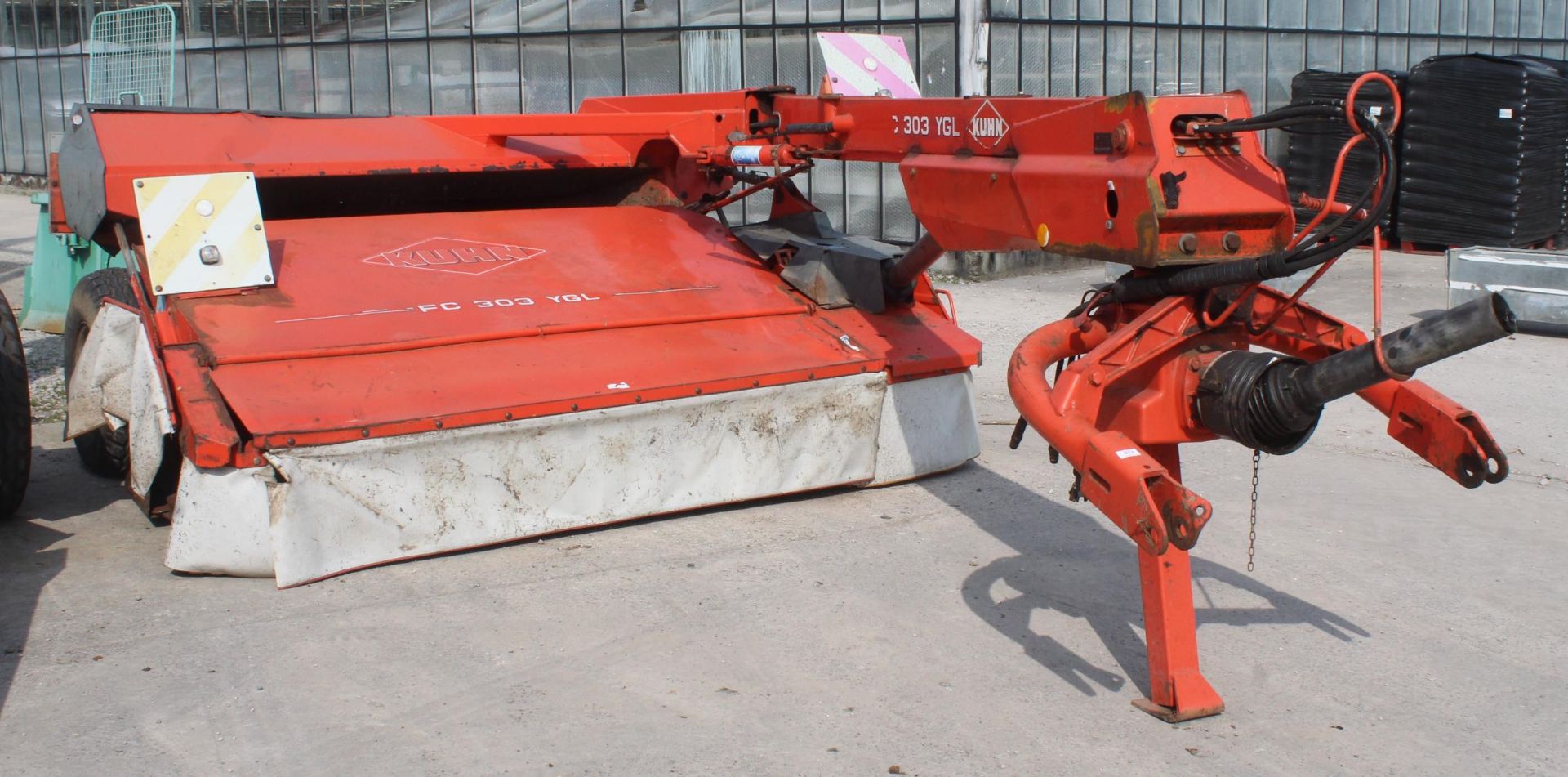 KUHN FC 303 MOWER CONDITIONER WORKING WHEN LAST USED + VAT