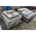 2 PALLETS OF BLOCKS NO VAT