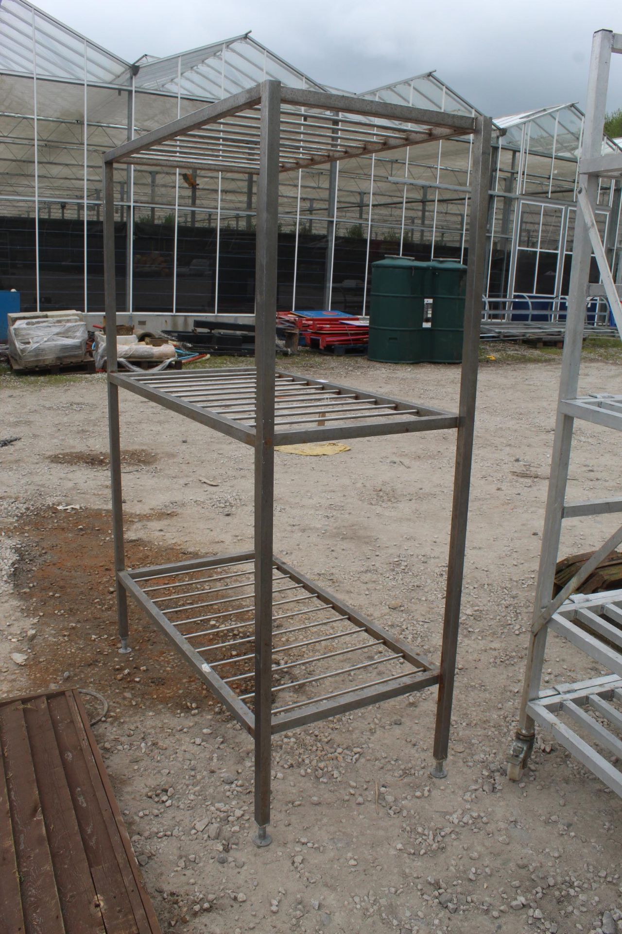 STAINLESS STEEL RACK NO VAT - Image 2 of 2