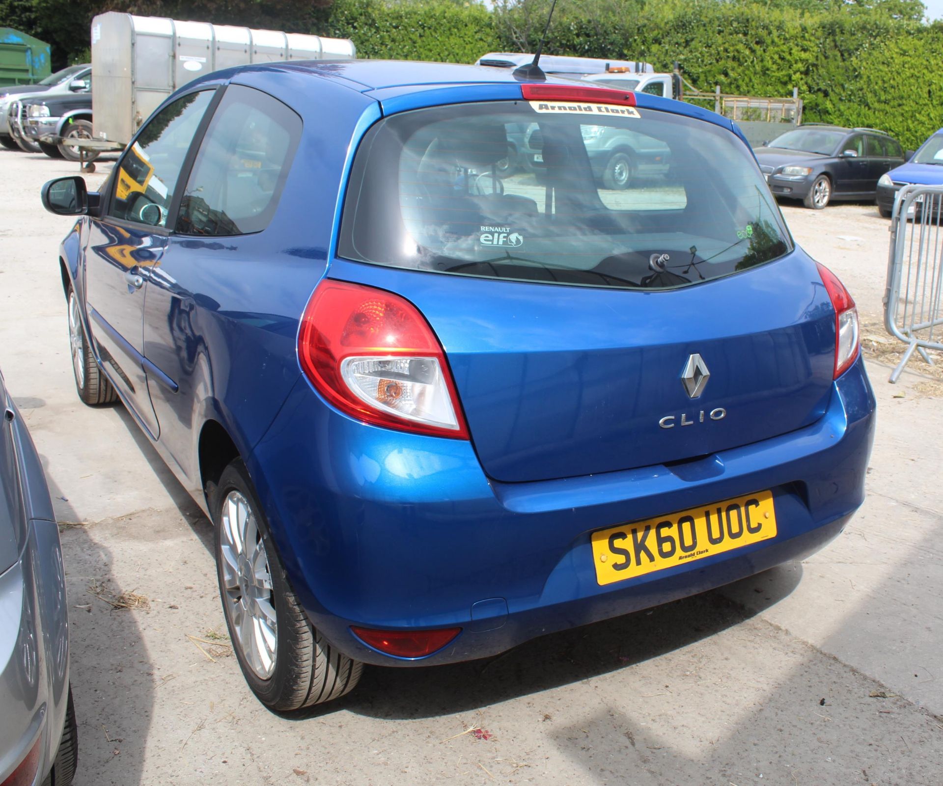 RENAULT CLIO DYNAMIQUE DIESEL SK60VOC FIRST REG 1/9/10 NO MOT - Image 3 of 3