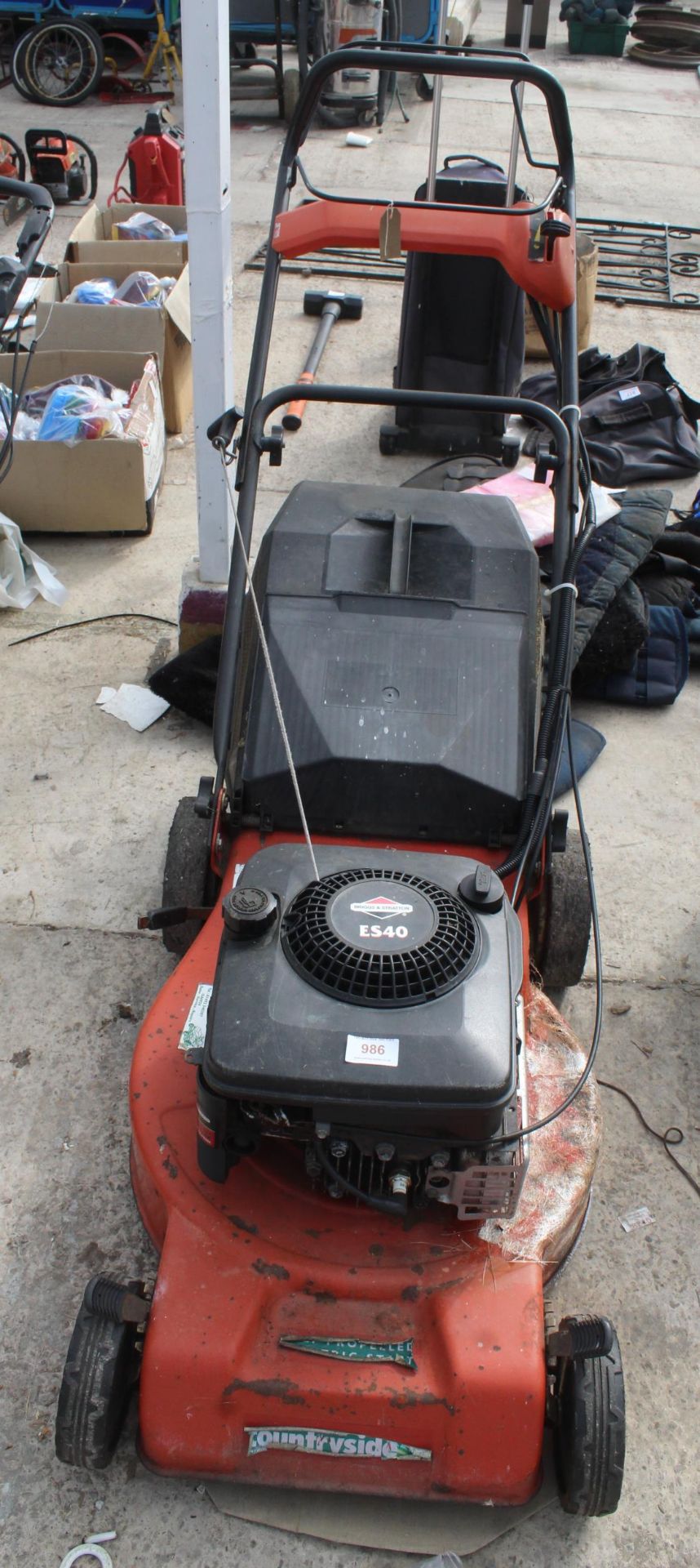 COUNTRYSIDE ELECTRIC START 18" S/P MOWER NO VAT