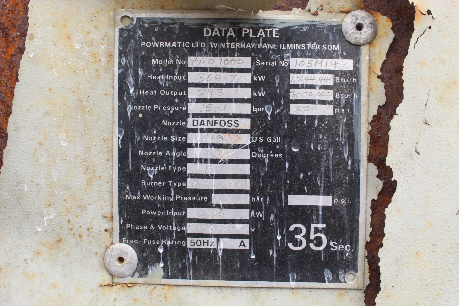 GREENHOUSE HEATER + VAT - Image 4 of 5