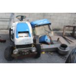 ISEK SG15 MINI TRACTOR WITH ATTACHMENTS (NON RUNNER) AND SPARES NO VAT
