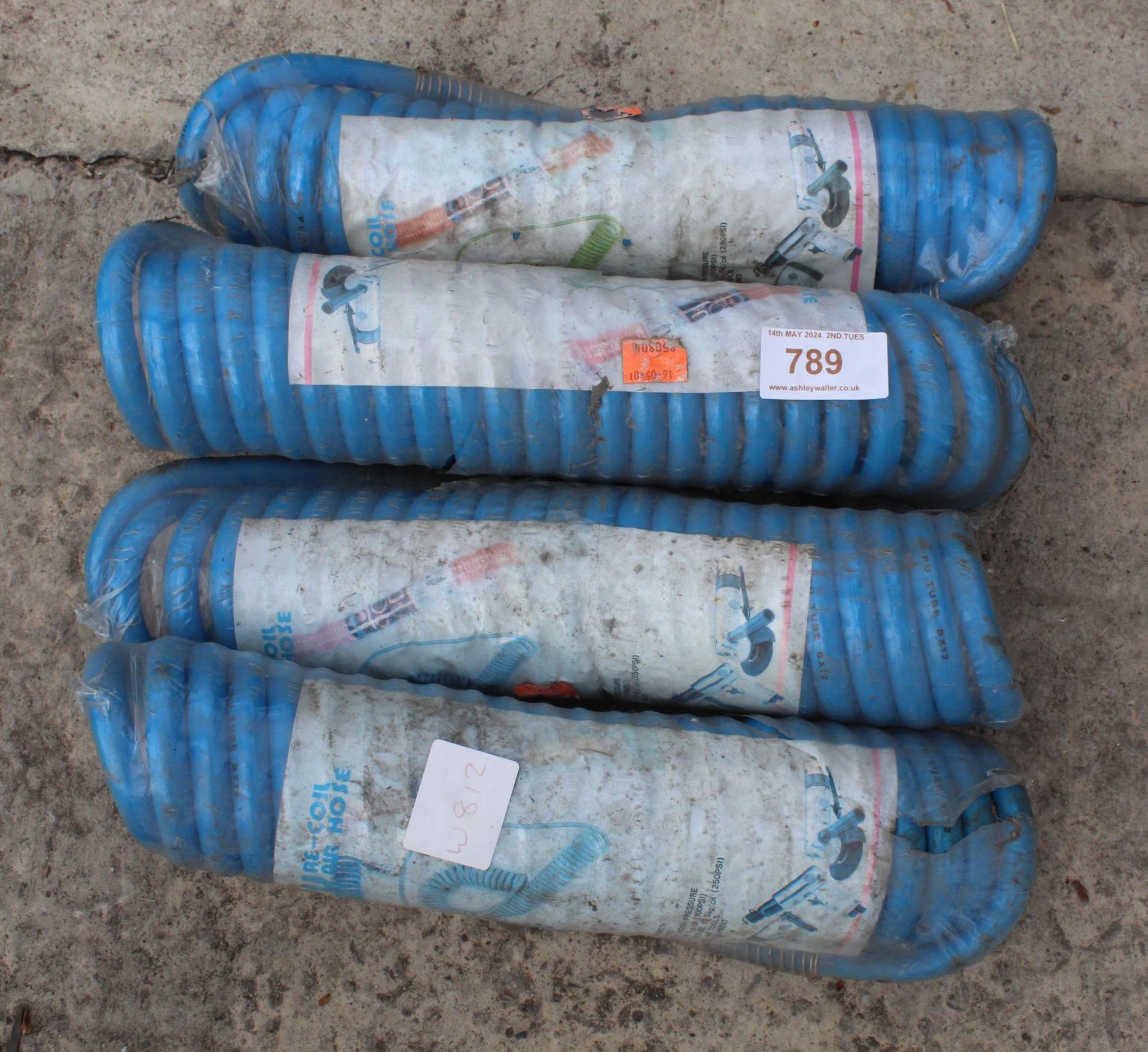 4 AIR HOSES NO VAT