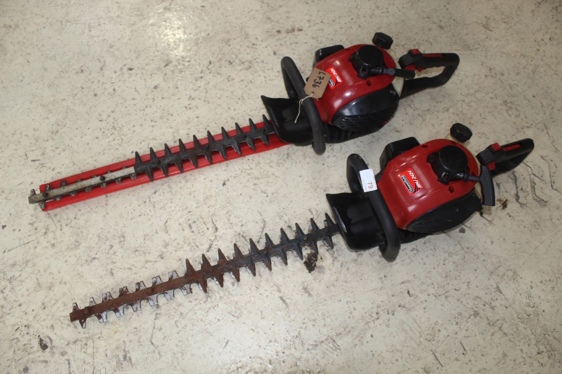 2 MOUNTFIELD PETROL HEDGE CUTTERS + VAT - Image 2 of 2