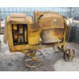 CEMENT MIXER AND LISTER ENGINE NO VAT