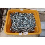 BOX OF ASSORTED NUTS AND BOLTS NO VAT