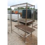 STAINLESS STEEL RACK NO VAT