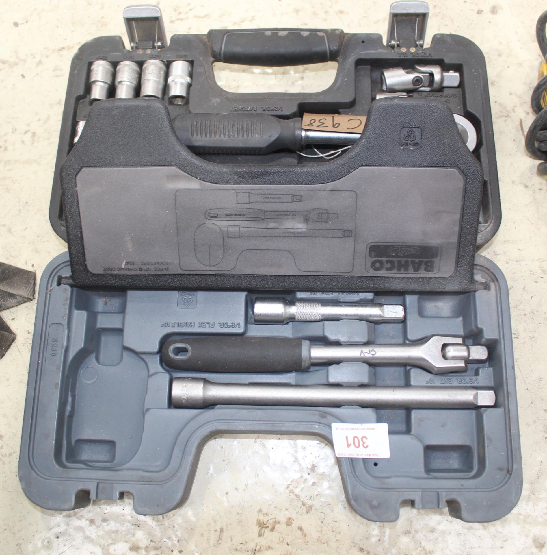 BAHCO SOCKET SET NO VAT - Image 2 of 2