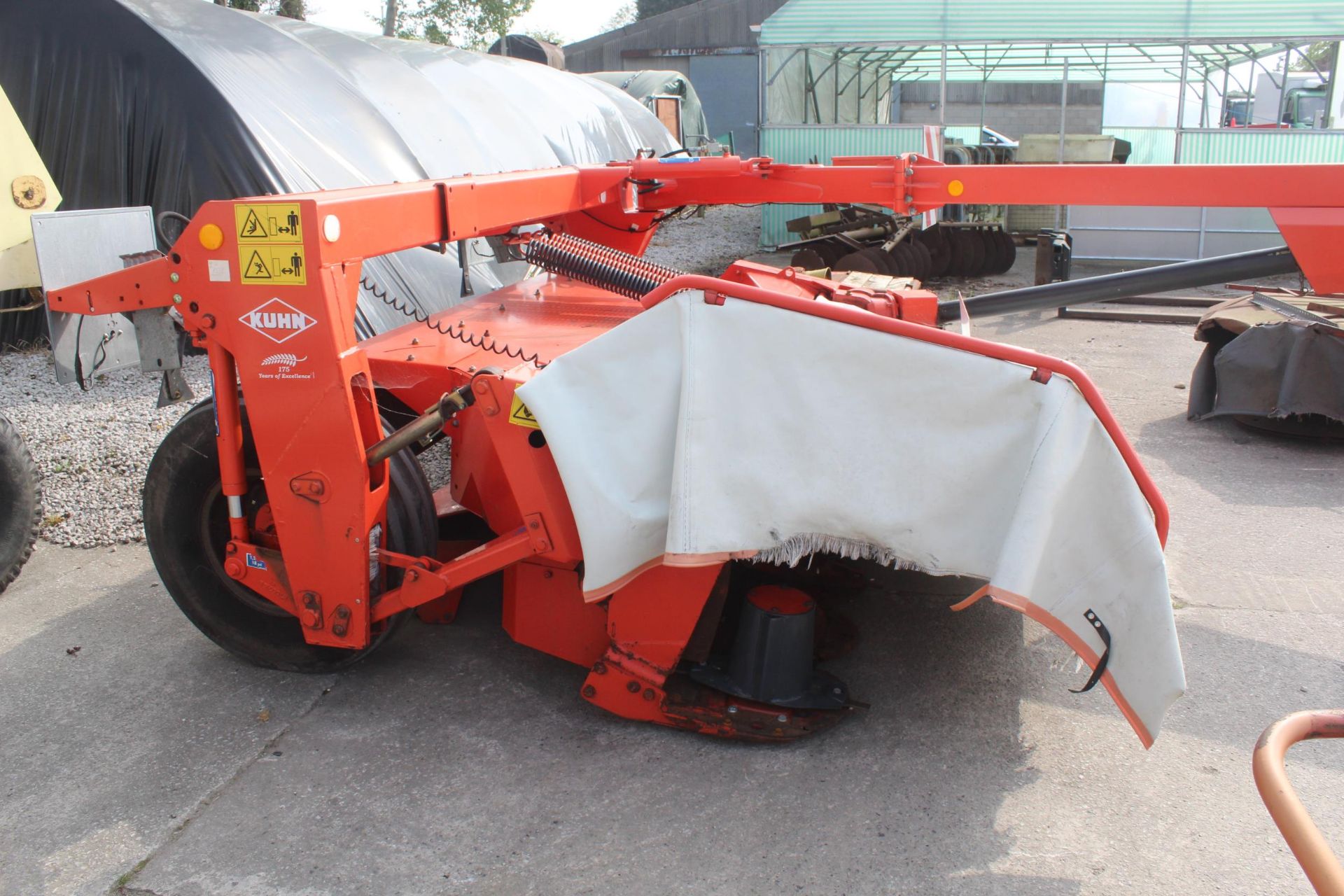 KUHN FC 283TG MOWER - 2005 FULL WORKING ORDER - NO VAT - Image 3 of 4