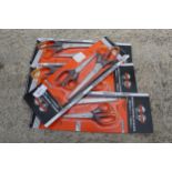 4 PAIRS OF SCISSORS TWIN PACK NO VAT