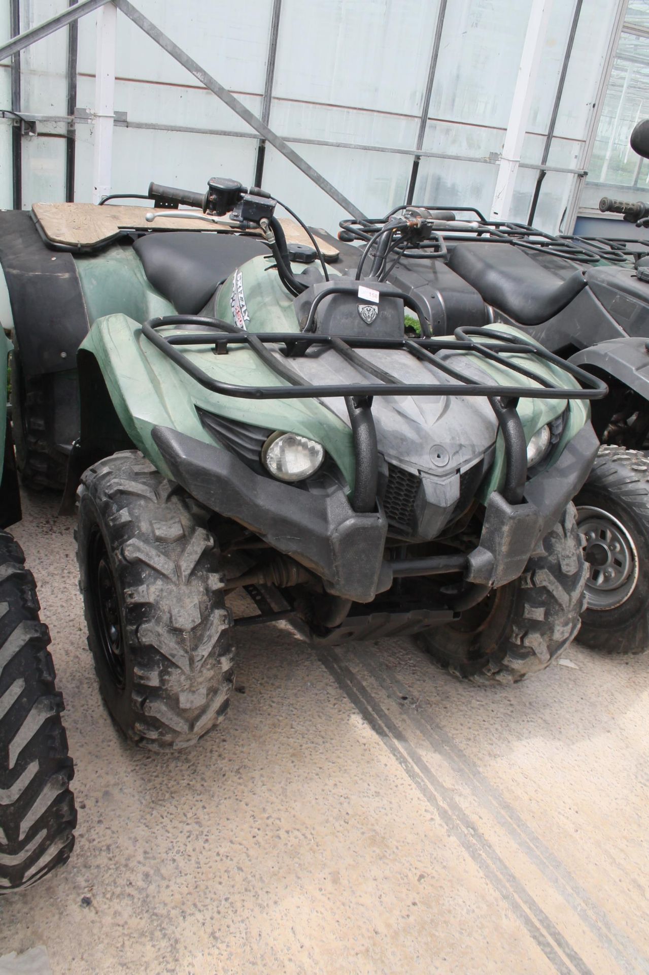 YAMAHA GRIZZLY 450 IRS QUAD BIKE, ELECTRIC START, RUNS & DRIVES, DIGITAL DASH, 2X4 4X4, DIFF LOCK,