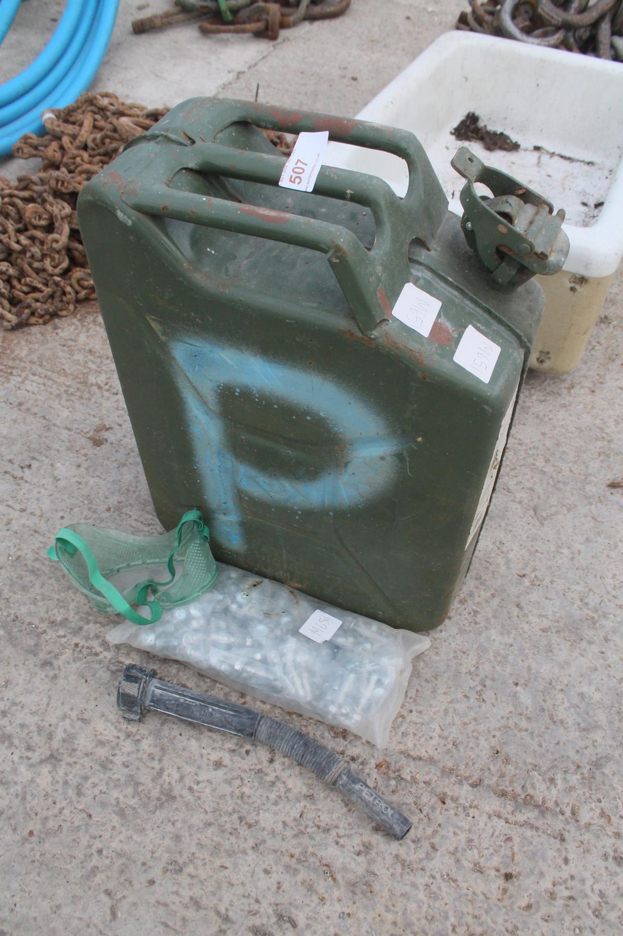 JERRY CAN AND BOLTS NO VAT