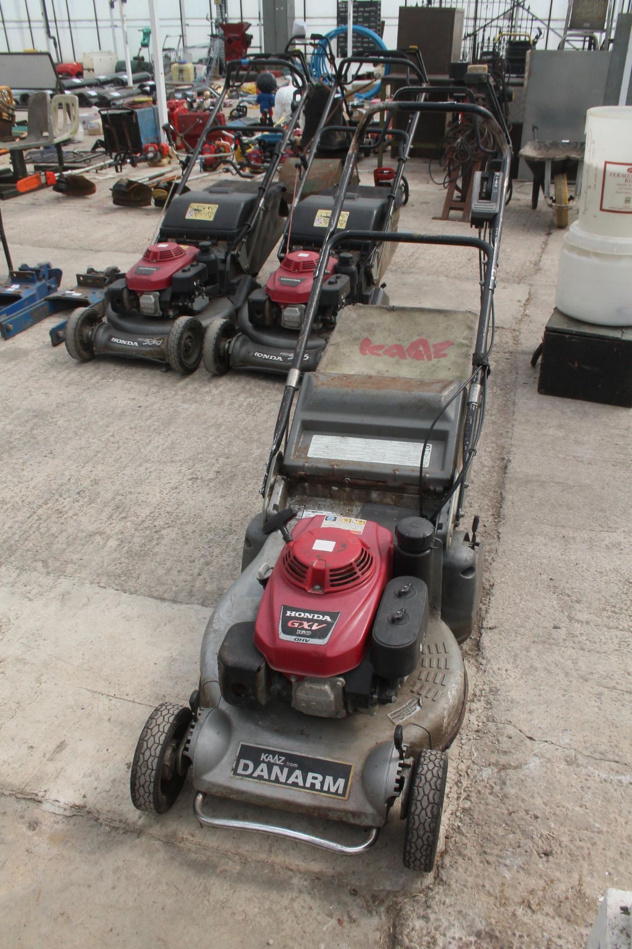 KAAZ 553 HRS PRO ROLLER MOWER IN WORKING ORDER NO VAT