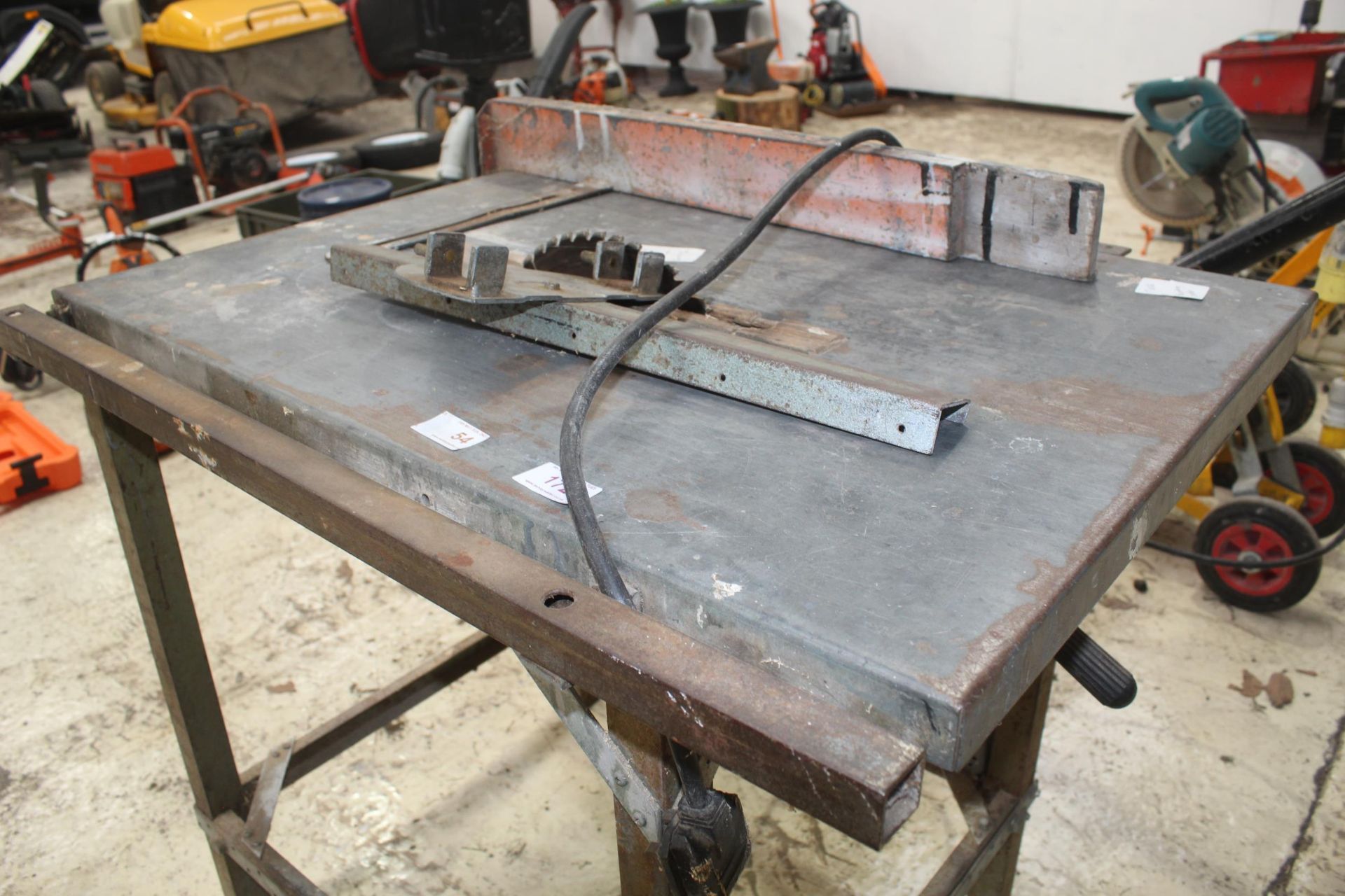 WICKSTEED POWER HACKSAW 3 PHASE UNTESTED NO VAT - Image 3 of 3