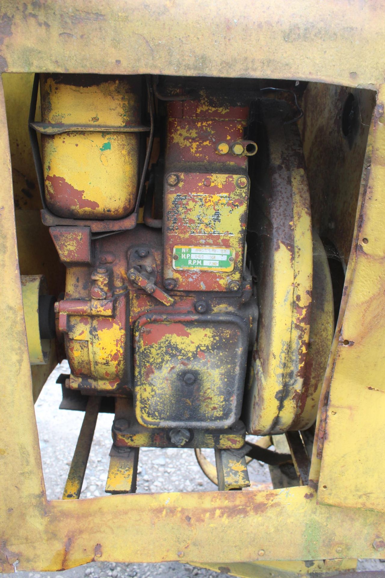 CEMENT MIXER AND LISTER ENGINE NO VAT - Image 3 of 4
