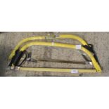 2 YELLOW GLOBEMASTER SAWS NO VAT