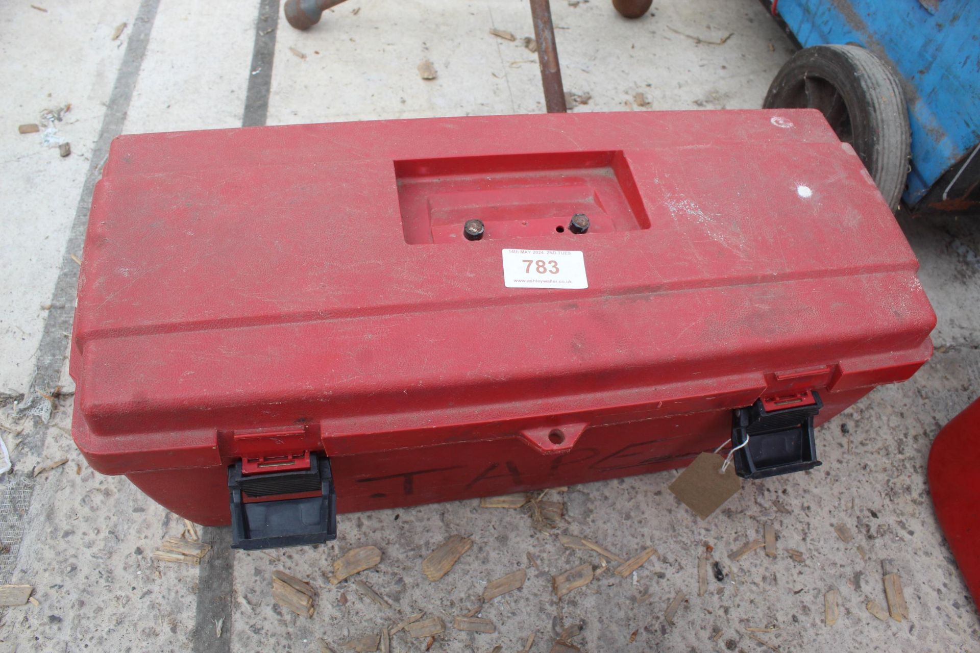 TOOL BOX AND SPANNERS NO VAT - Image 2 of 2